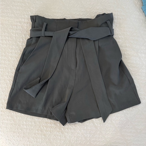 Dynamite High Waist Charcoal Shorts - Picture 1 of 4